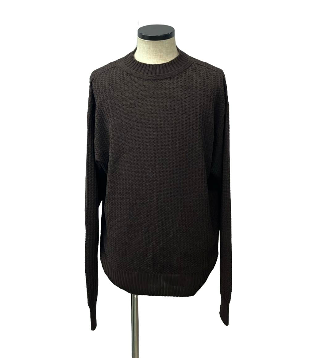 オムプリッセ　イッセイミヤケ　ラスティック　ニット　モックネック　セーター オムプリッセ イッセイミヤケ ラスティック ニット モックネック