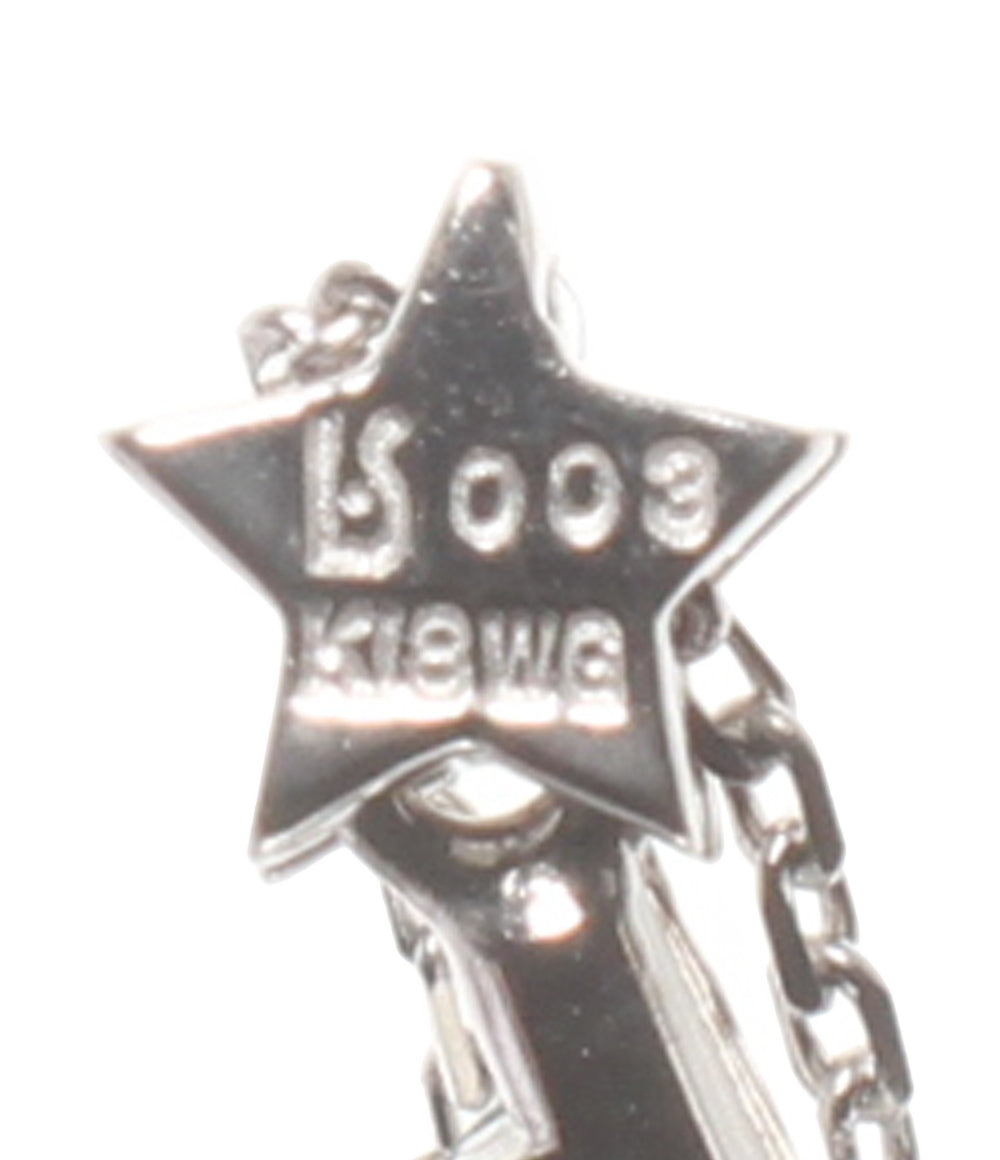 ネックレス K18WG ブルーダイヤ0.03ct レディース