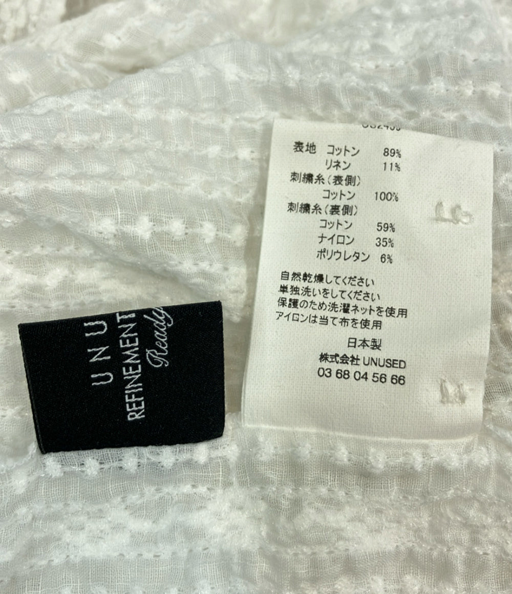 美品 UNUSED 長袖シャツ メンズ SIZE 3 (L) アンユーズド