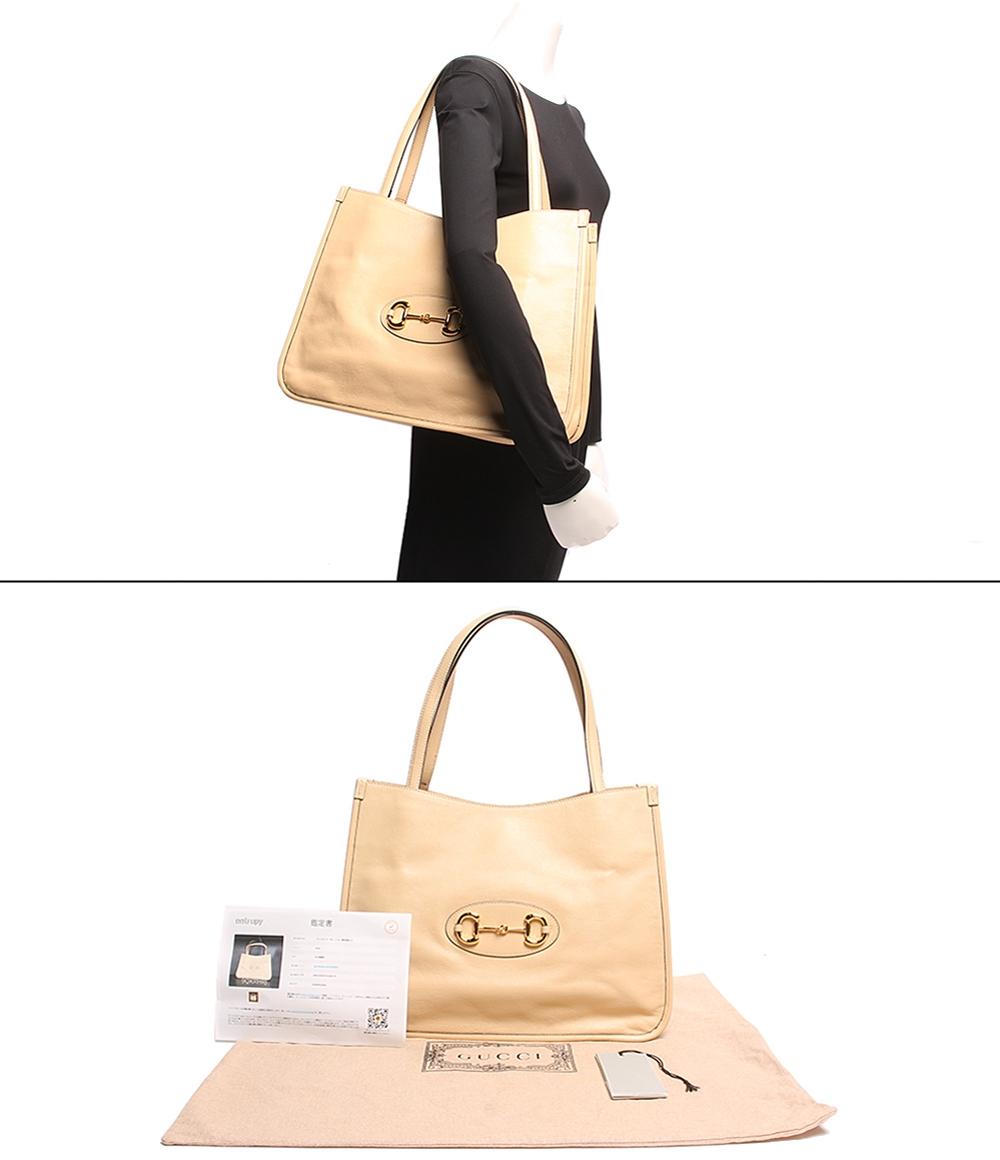グッチ レザートートバッグ ショルダーバッグ ゴールド金具 ホースビット 623694 525040 レディース GUCCI