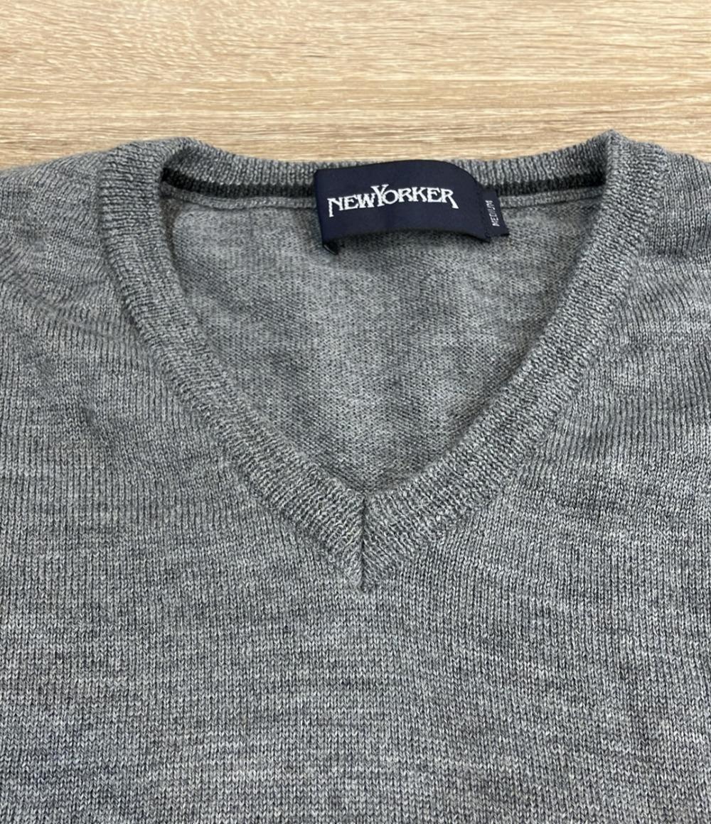 ニューヨーカー Vネックニット メンズ SIZE M (M) NEWYORKER