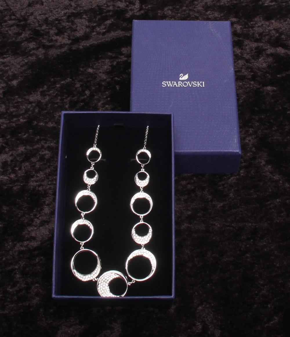 美品 SWAROVSKI ネックレス レディース スワロフスキー