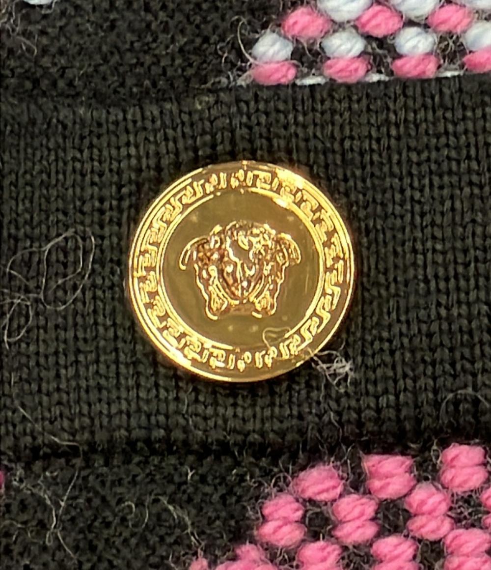 美品 ヴェルサーチ ニットスカート レディース SIZE 46 (XL) VERSACE