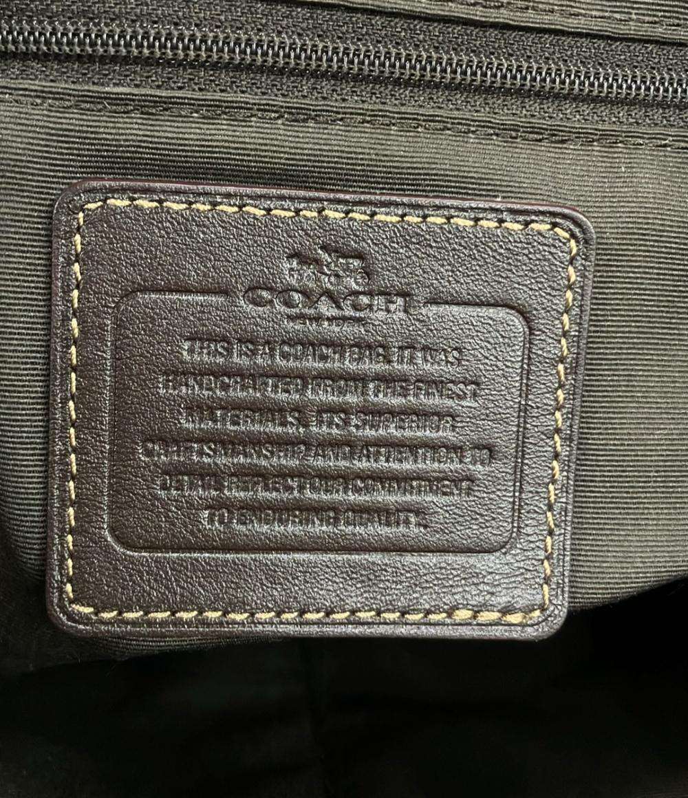 美品 COACH ショルダーバッグ 2WAY 肩掛け 斜め掛け シグネチャー F58284 レディース コーチ