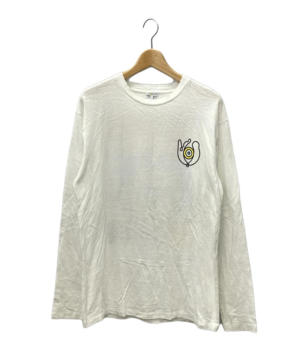 LOEWE ホワイト 長袖シャツ Mサイズ