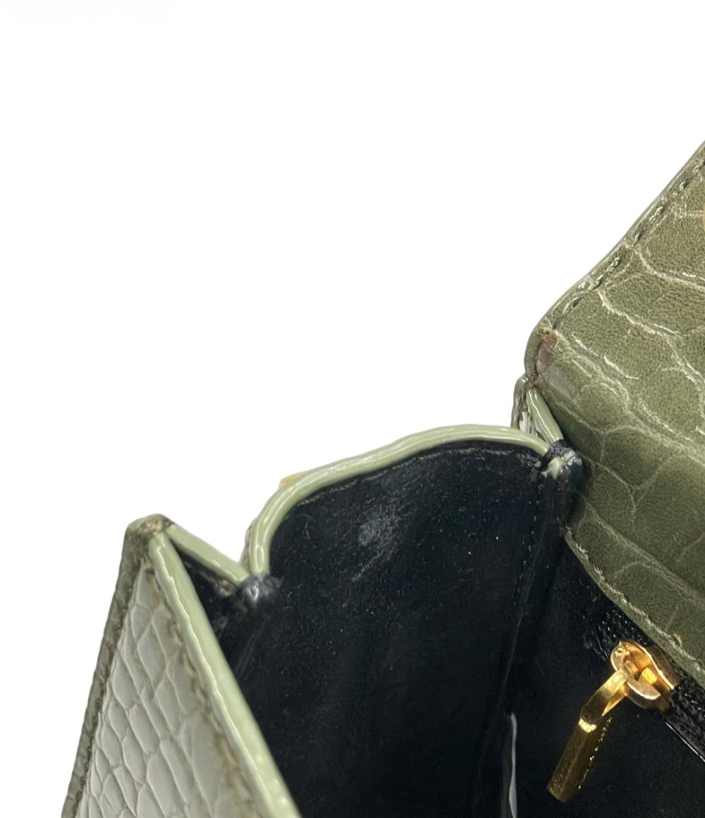CHARLES&KEITH ハンドバッグ ショルダーバッグ 2WAY 斜め掛け クロコ型押し レディース チャールズ&キース