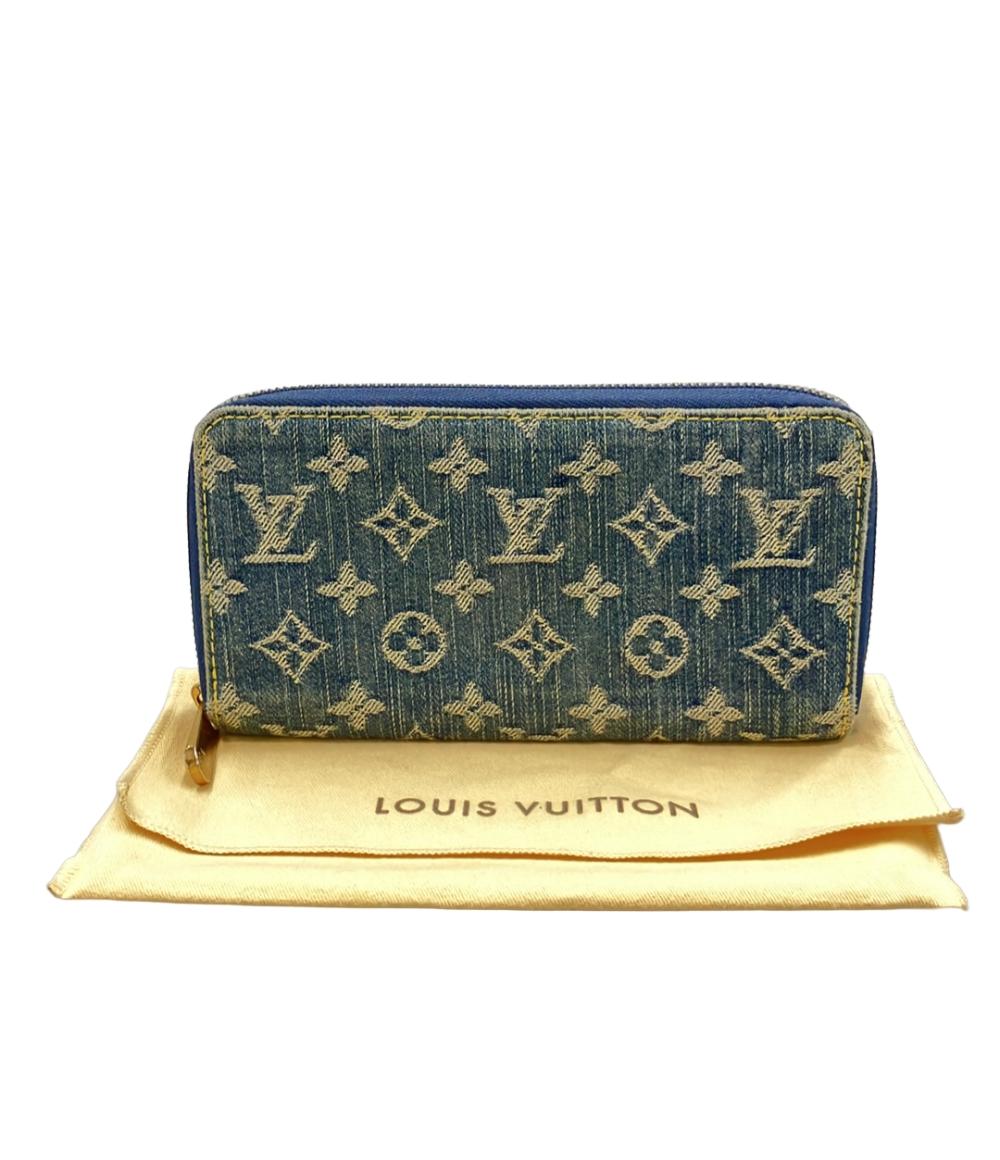 LOUIS VUITTON ラウンドファスナー長財布 ジッピーウォレット モノグラム デニム M95341 レディース メンズ ルイ・ヴィトン