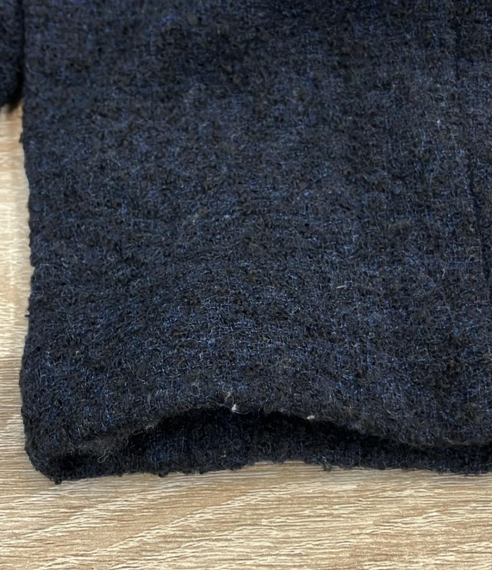 FUMIKA UCHIDA BOUCLE MINI-SKIRT ON SLACKS ハイウエストテーパードパンツ FU-M-PT002 レディース SIZE 36 (XS) フミカウチダ