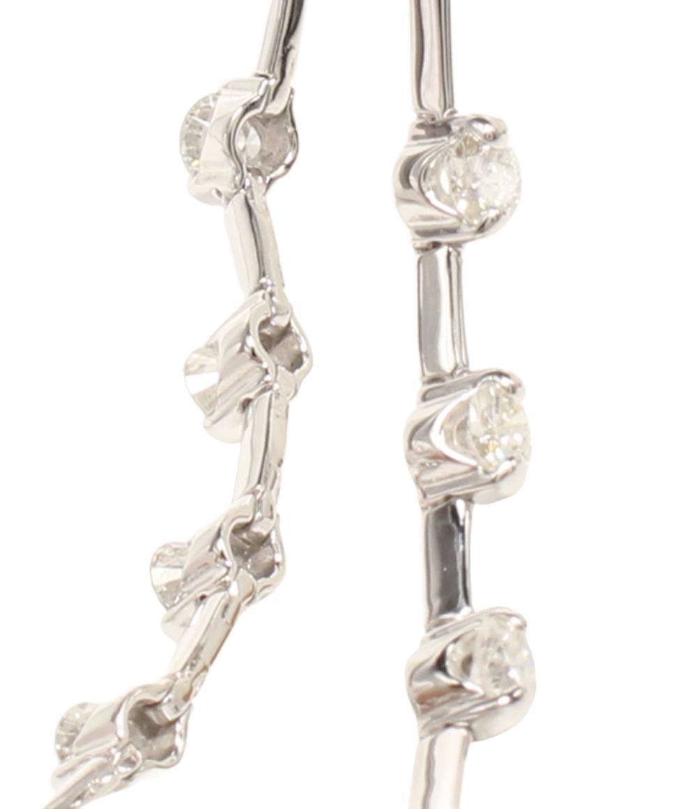 美品 ブレスレット K18WG ダイヤ2.50ct レディース