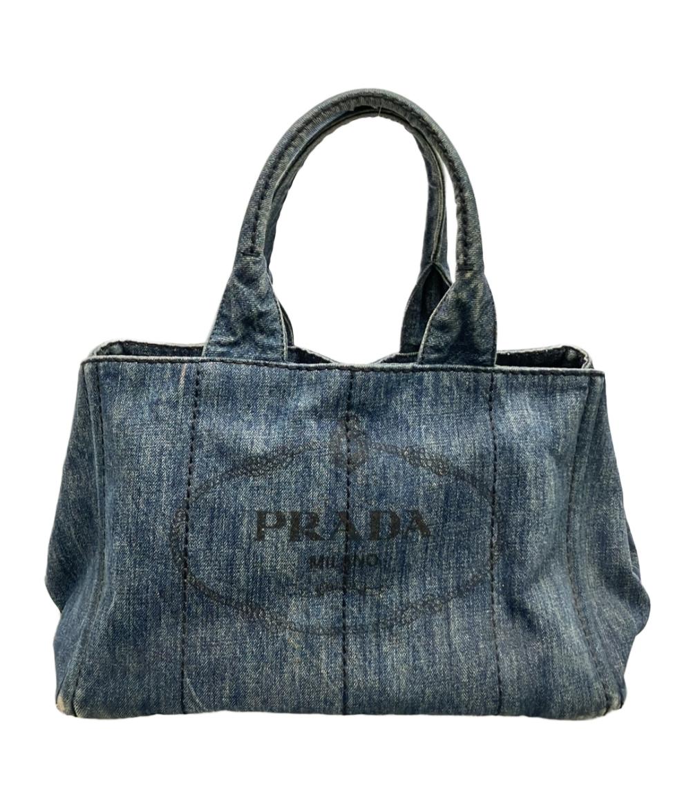 PRADA デニムトートバッグ 大型 PRADA トートバッグ デニム レディース プラダ – Rehello by BOOKOFF