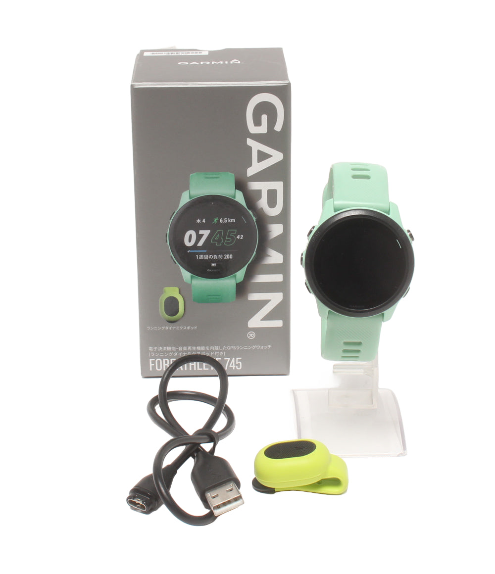 美品 GARMIN 腕時計 スマートウォッチ FOREATHLETE 745 バッテリー充電 レディース メンズ ガーミン