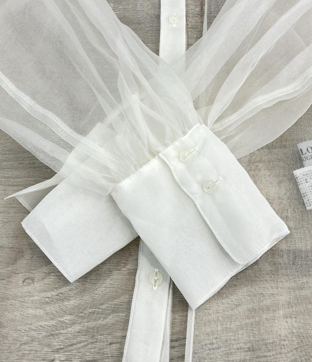 ルル・ウィルビー 長袖シルキーリボンブラウス レディース SIZE 2 (M) LouIou Willoughby