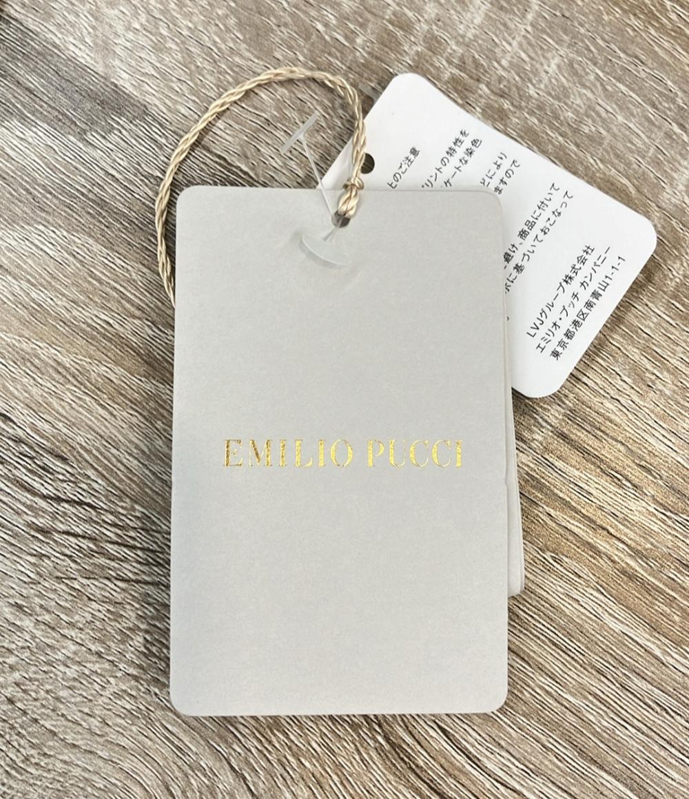 Emilio Pucci 半袖ワンピース オフショルダー タグ付き 51WG01 レディース SIZE 40 (S) エミリオ・プッチ