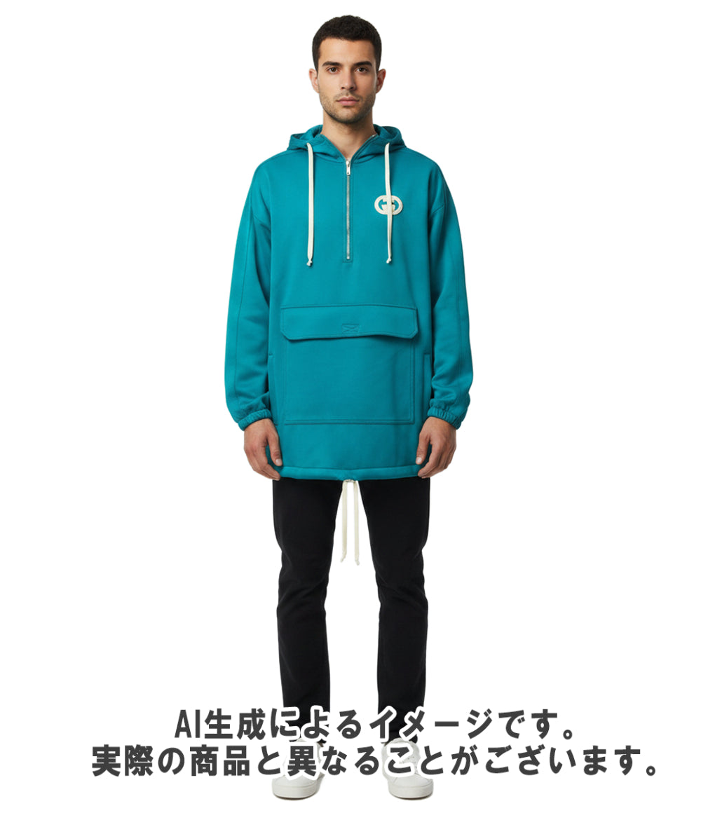 美品 GUCCI ハーフジップパーカー メンズ SIZE XS グッチ