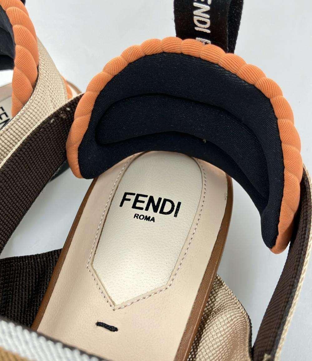 美品 フェンディ フラットサンダル レディース SIZE 37 (L) FENDI