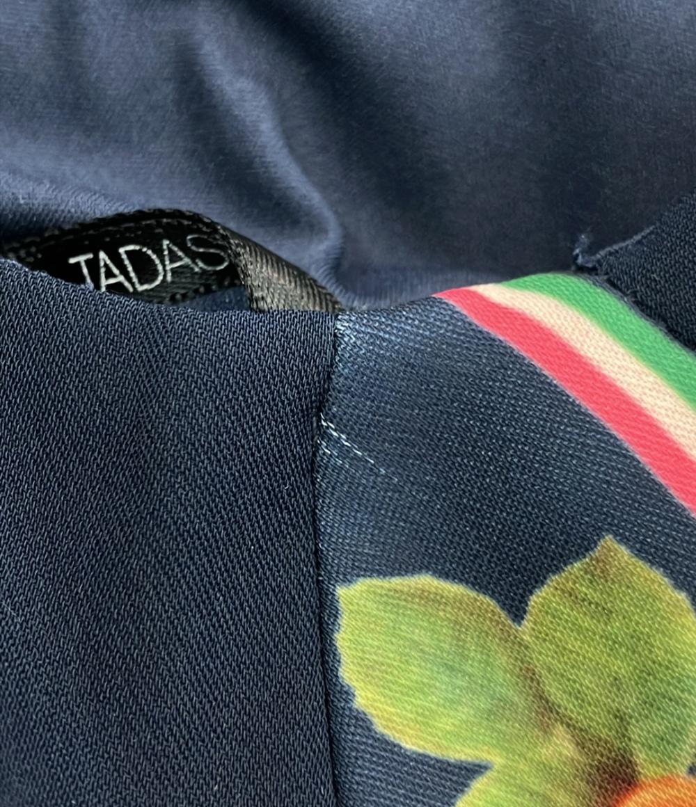 TADASHI SHOJI ボタニカル柄 ケープドレス レディース SIZE 4 タダシショージ