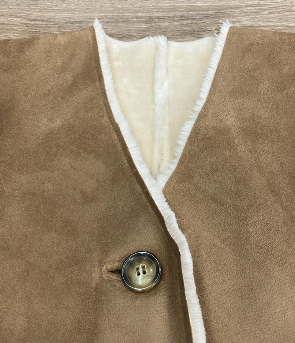 美品 レイビームス エコムートンコート レディース SIZE 1 (S) Ray Beams