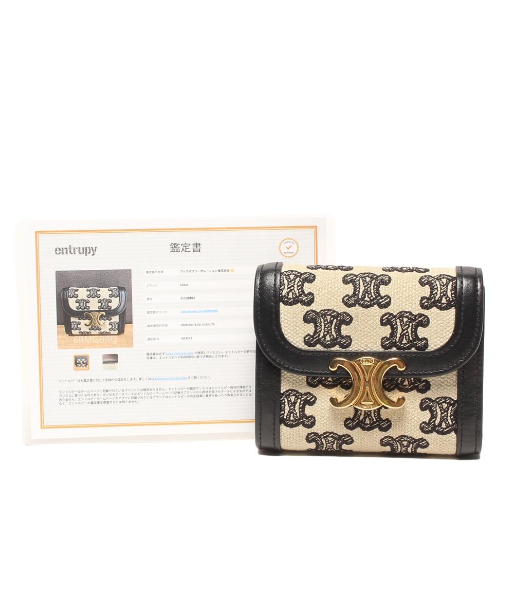 セリーヌ 三つ折り財布 トリオンフ レディース CELINE