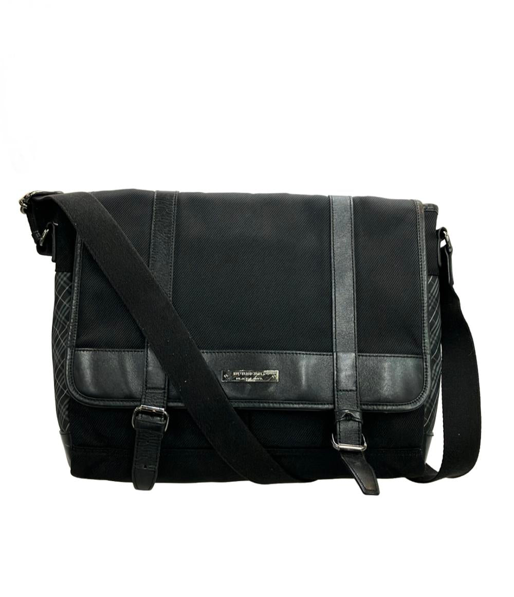 BURBERRY BLACK LABEL ショルダーバッグ 斜め掛け メンズ バーバリー