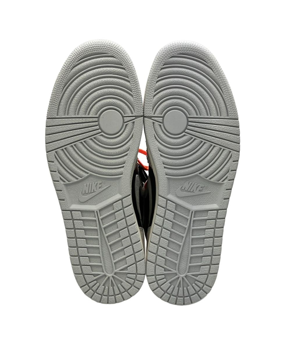 美品 Air Jordan NIKE ハイカットスニーカー ハイパークリムゾン エアジョーダン1 レトロ ハイ OG 555088-018 メンズ SIZE 28.0 (XL) エアジョーダン