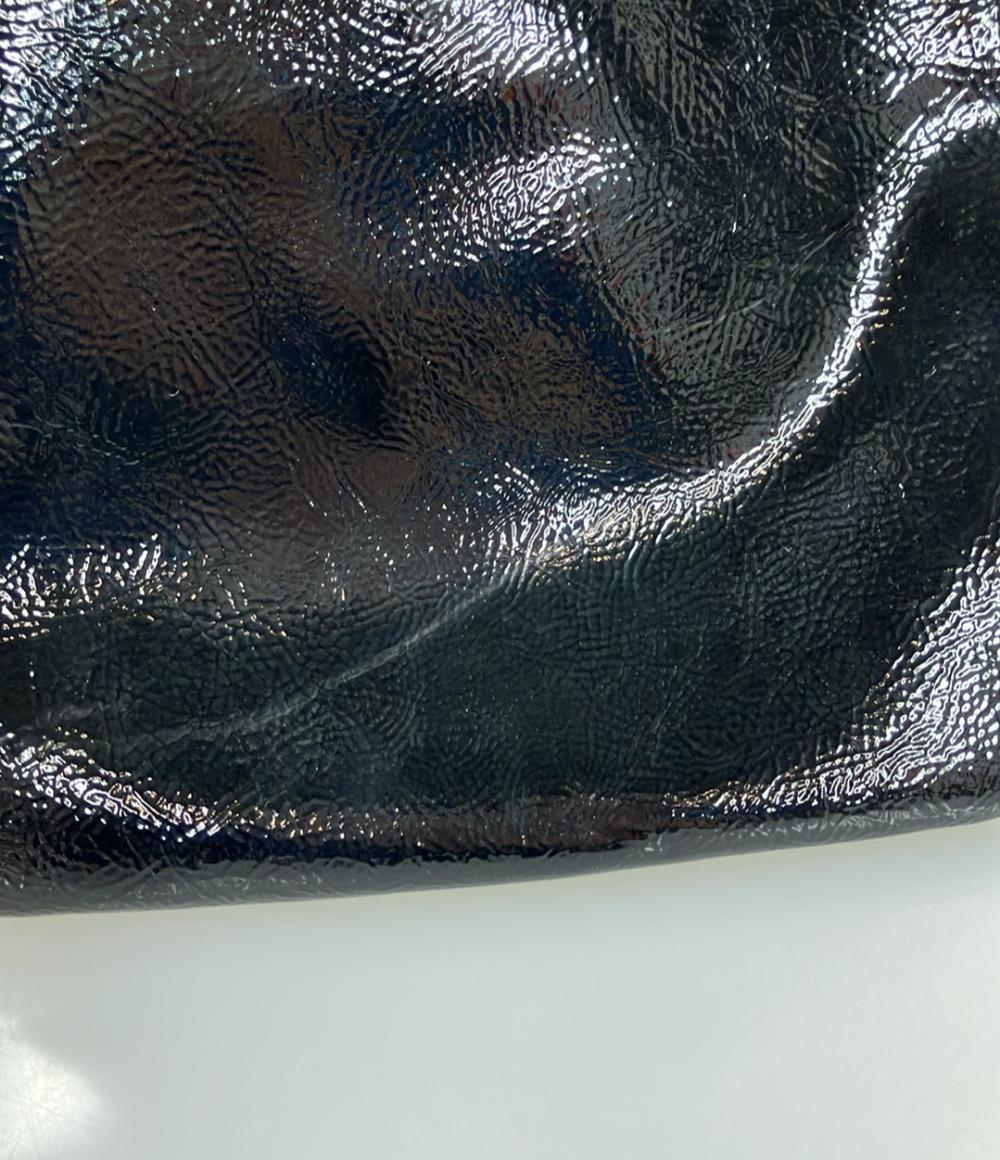 トミーヒルフィガー エナメルレザーミニショルダーバッグ 斜め掛け レディース TOMMY HILFIGER