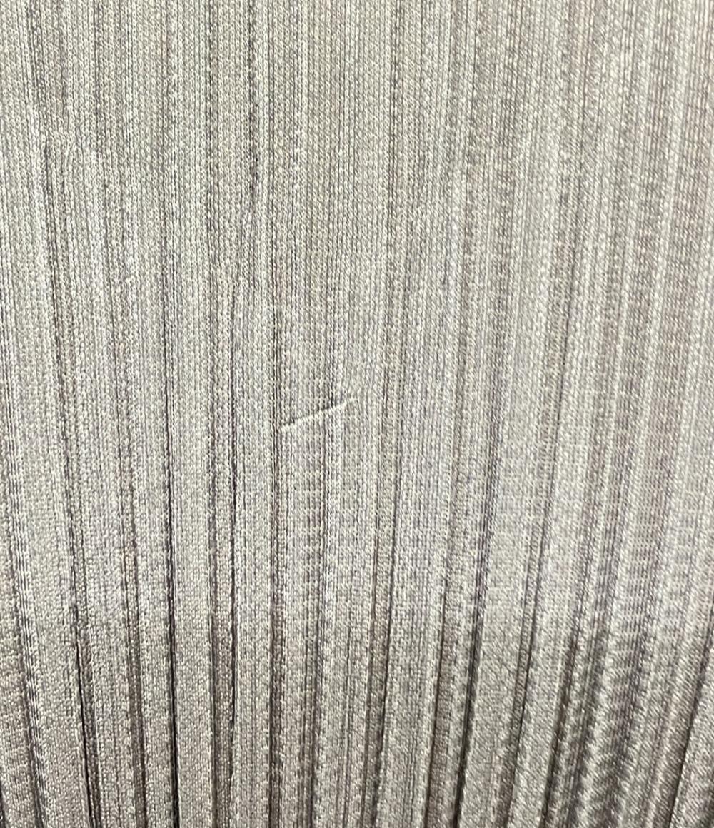 美品 ISSEY MIYAKE 半袖シャツ ノースリーブブラウス モード PP04-JK605 レディース SIZE 3 (L) イッセイミヤケ