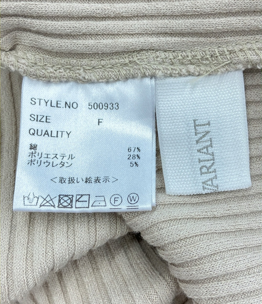 美品 ミエリインヴァリアント 長袖ニット レディース SIZE F (M) MIELI INVARIANT