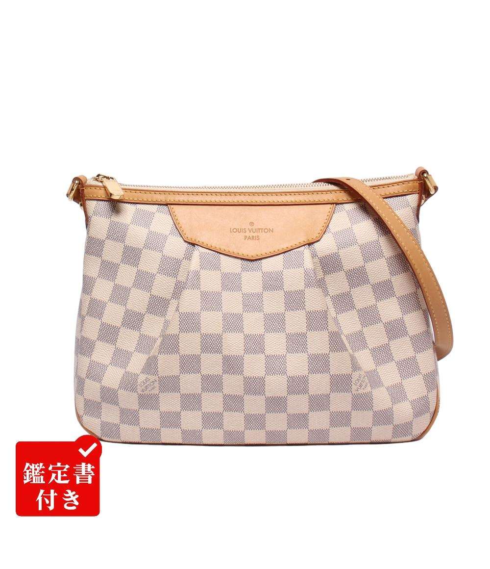 専用ルイヴィトン ショルダーバッグ ダミエ アズール N41113 シラクーサ LOUIS VUITTON ショルダーバッグ 斜め掛け シラクーサPM ダミエ
