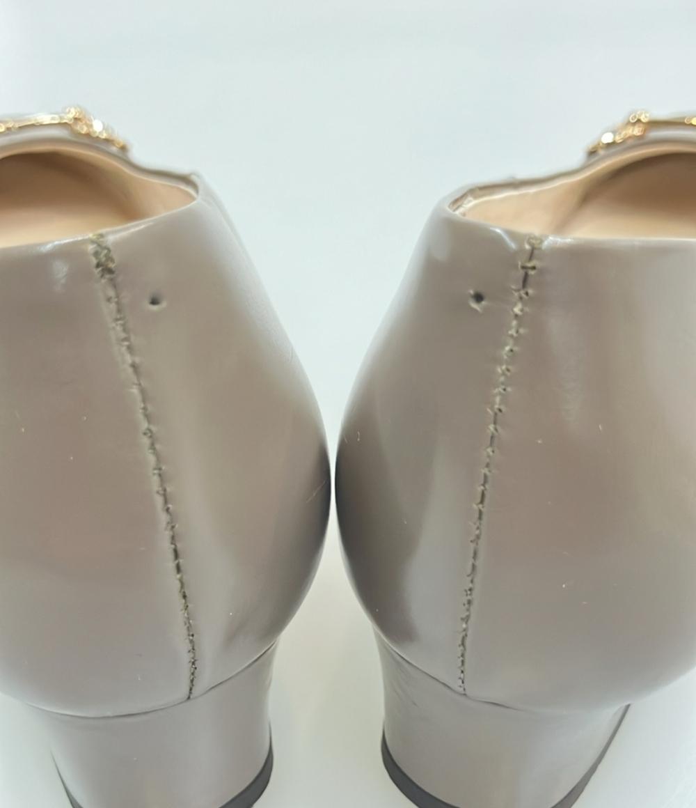 ジルスチュアート スクエアトゥビジュービットパンプス レディース SIZE 24.0 (L) JILLSTUART