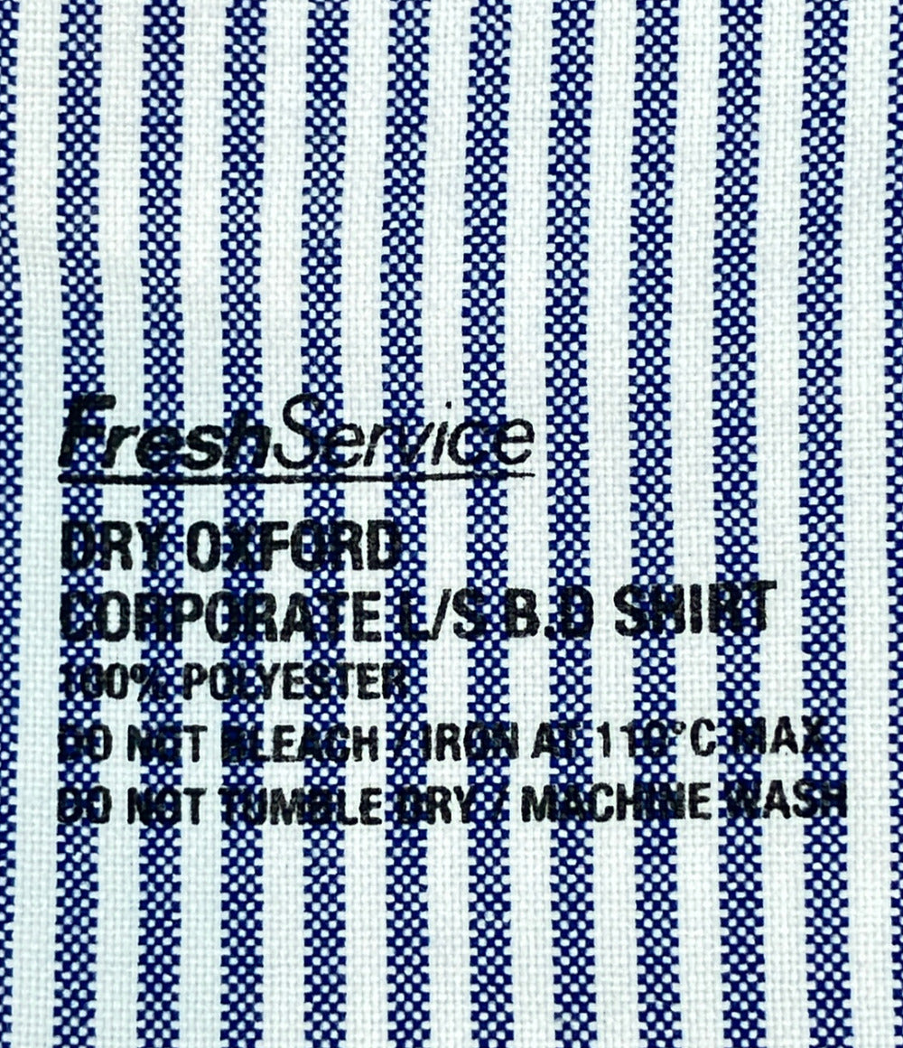 美品 FreshService 長袖シャツ ストライプ FSW-23-SH-003 メンズ SIZE ONE SIZE FITS ALL フレッシュサービス