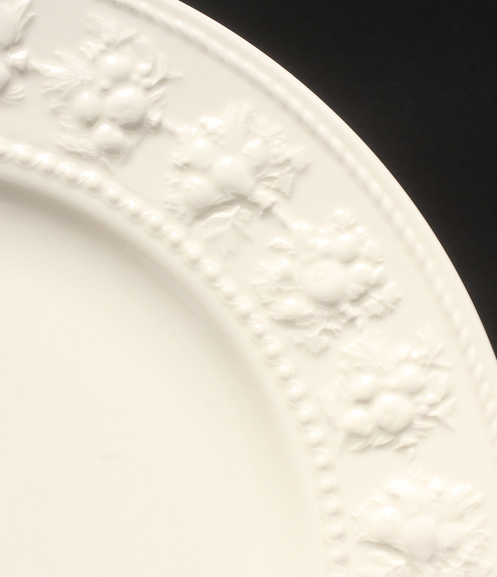 美品 WEDGWOOD プレート 大皿 27cm フェスティビティ アイボリー ウエッジウッド