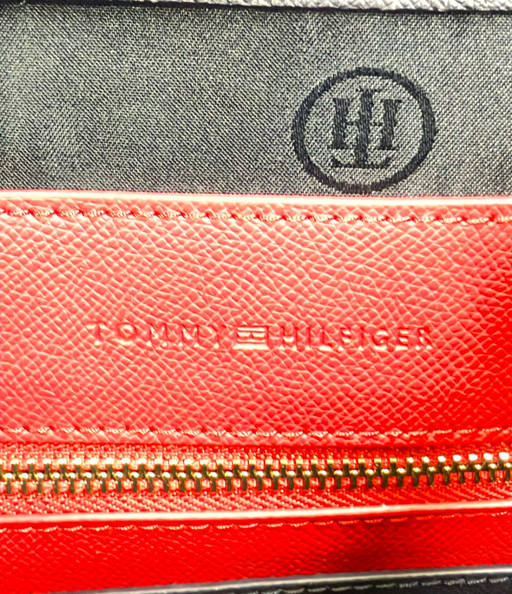 美品 TOMMY HILFIGER トートバッグ レザー レディース トミーヒルフィガー