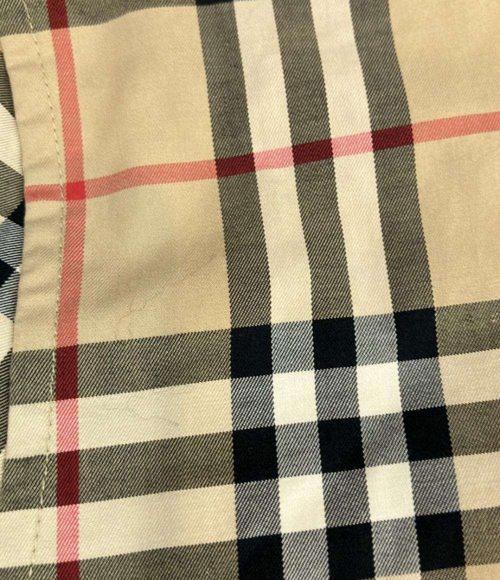 BURBERRY 長袖シャツ ノバチェック柄 インポート レディース SIZE 38 (S) バーバリー