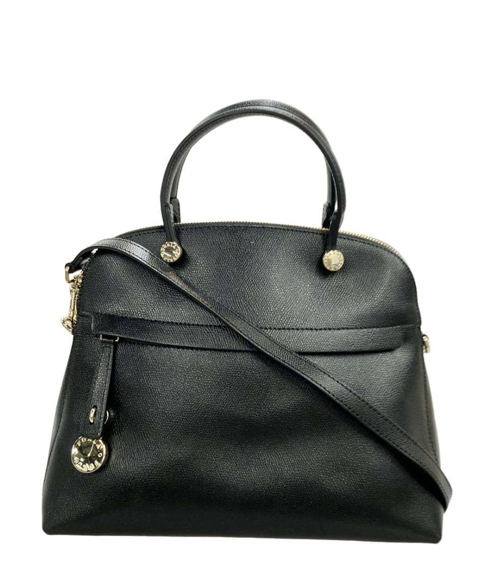 美品 Furla ハンドバッグ ショルダーバッグ 2WAY 肩掛け レディース 