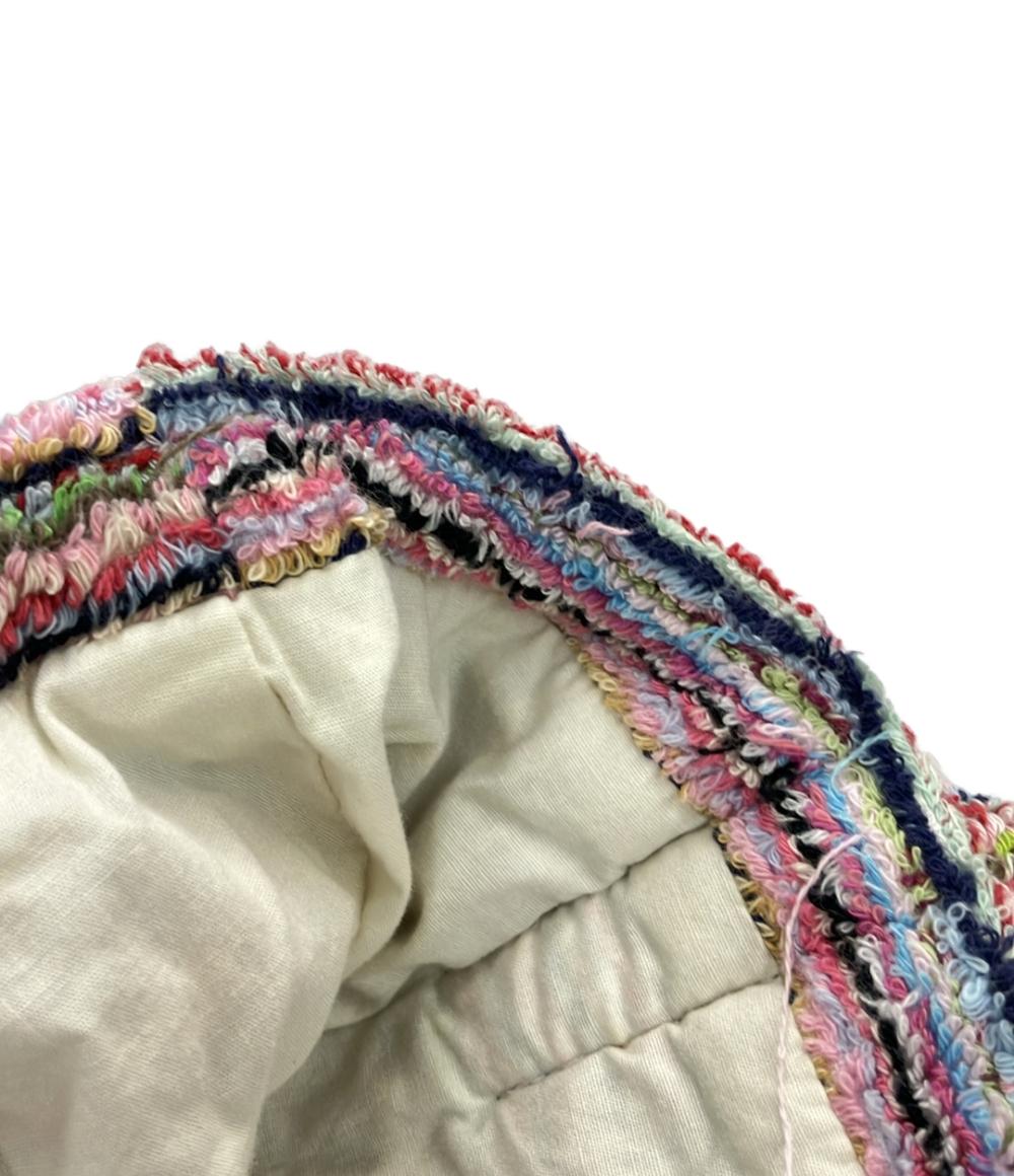 シエスタポー ハンドバッグ 紐付き タオル地 レディース Sieste Peau