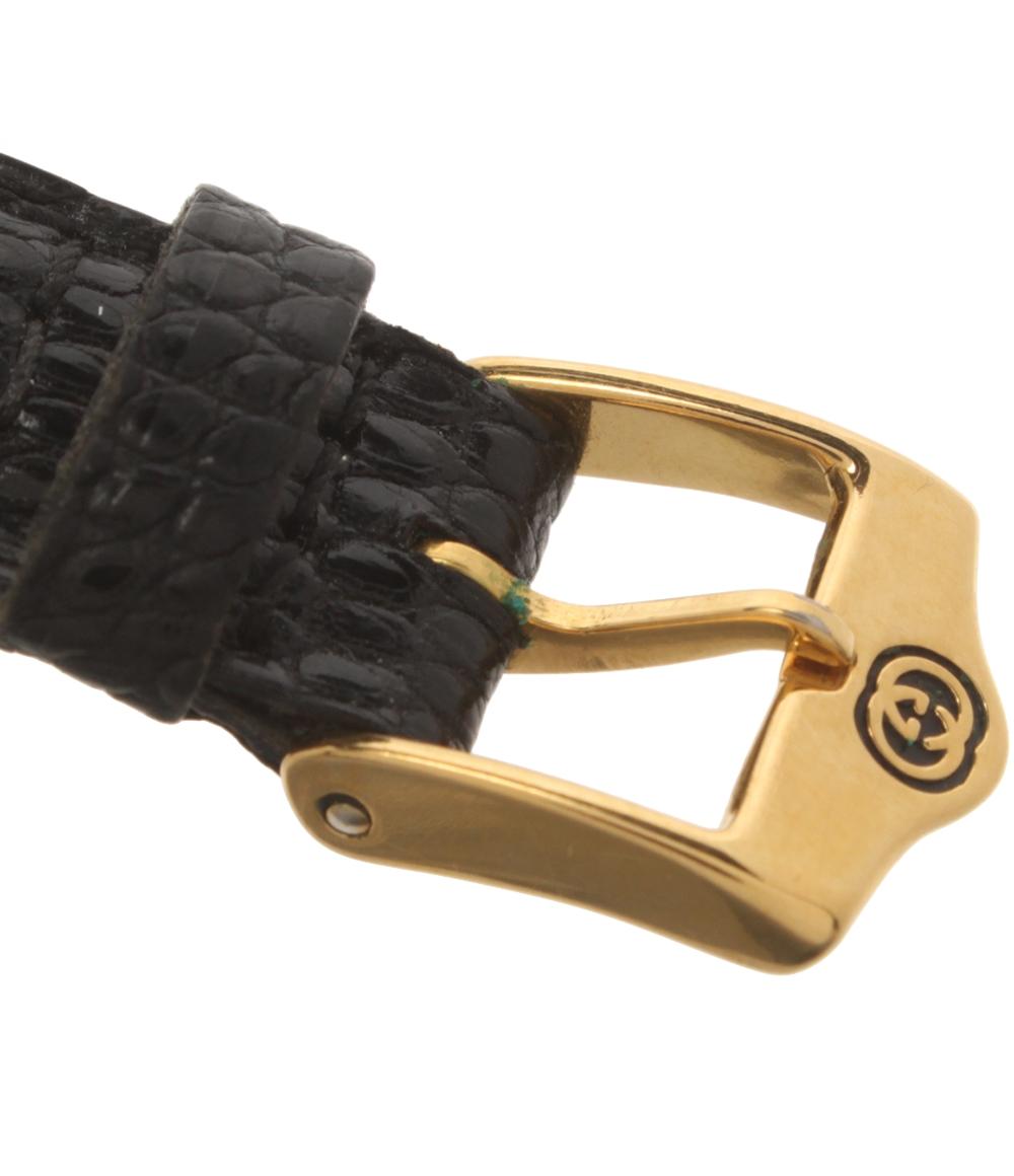 GUCCI 腕時計 ホースビット クオーツ ブラック 6300L レディース グッチ