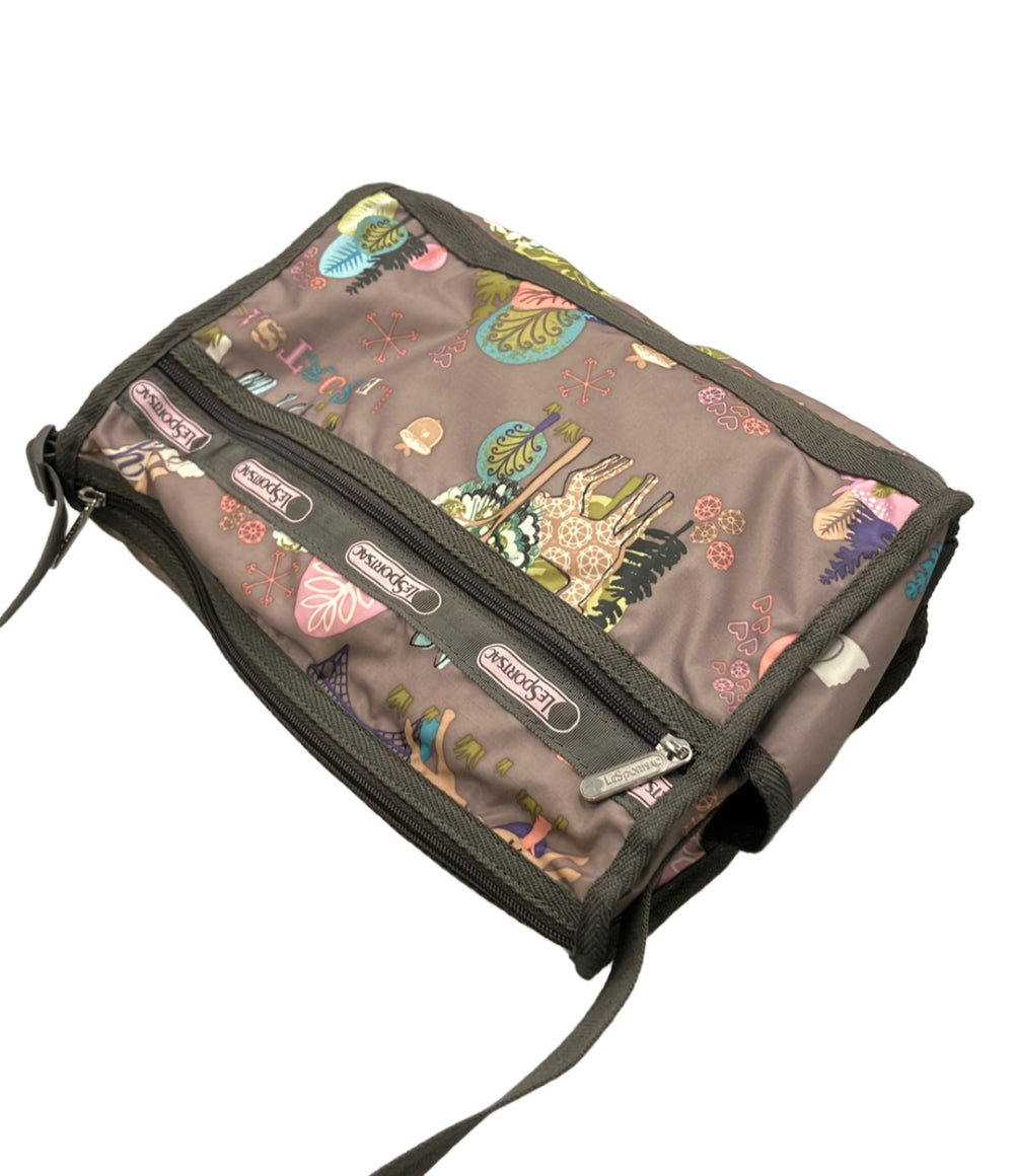美品 LeSportsac ショルダーバッグ 斜め掛け レディース レスポートサック