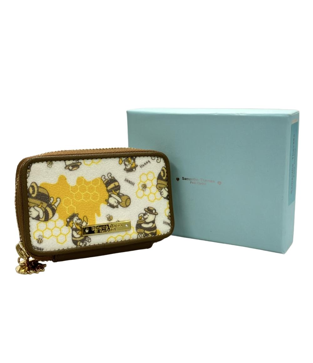 美品 Samantha Thavasa Disney ラウンドキーケース キーリング付き レディース サマンサタバサ ディズニー