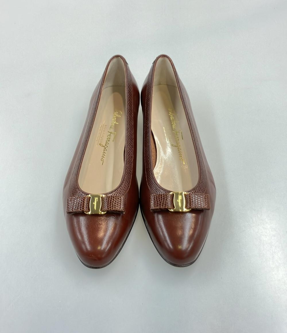 サルヴァトーレフェラガモ パンプス ヴァラ レディース SIZE 6 1/2 (L) Salvatore Ferragamo