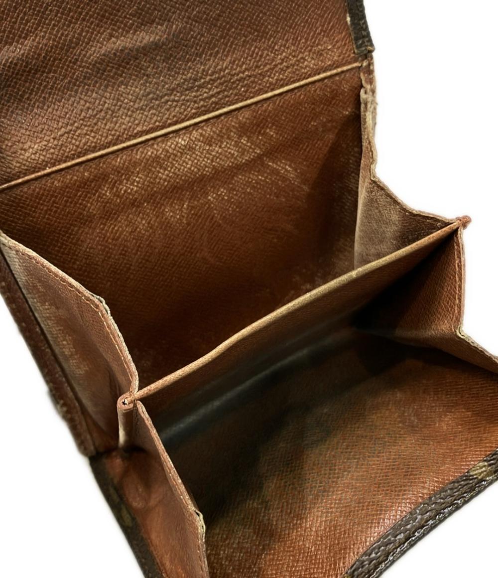 訳あり ルイ・ヴィトン Wホック三つ折り財布 ポルトモネ ビエ カルトクレディ モノグラム M61660 レディース LOUIS VUITTON