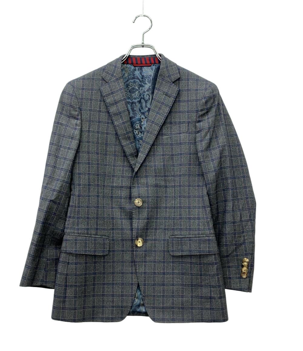 希少 ETRO エトロ ペイズリー裏地 レザージャケット イタリア製 ボルドー ETRO - 美品 エトロ ETRO ジャケット レザージャケット ゴートレザー