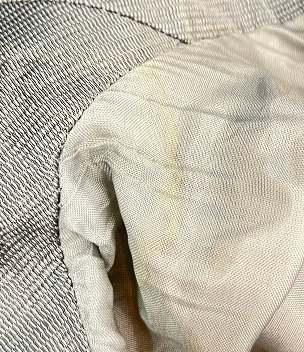 GIORGIO ARMANI 半袖ジャケット デザイン ホルターネックライン ゴールド Borgo21 レディース SIZE 42 (M) ジョルジオアルマーニ