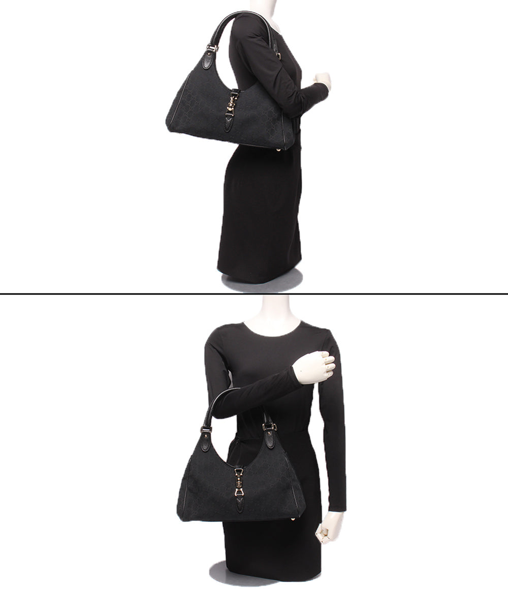 GUCCI ショルダーバッグ ハンドバッグ 肩掛け ジャッキー GGキャンバス 145819 200047 レディース グッチ
