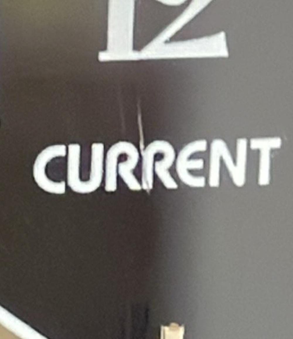 SEIKO 腕時計 カレント クオーツ ブラック Y121-AM60 メンズ セイコー