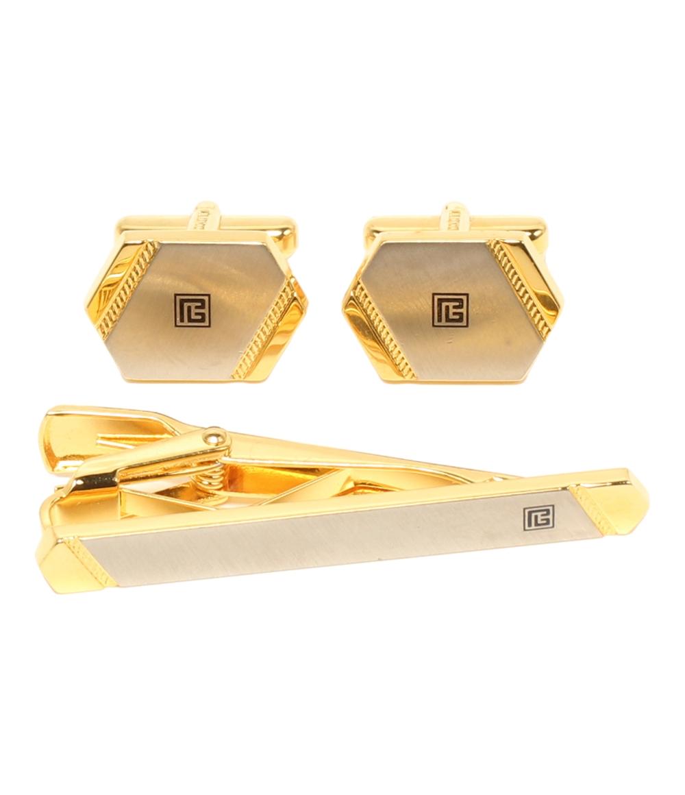 ピエール・バルマン タイバー タイピン カフス 2点セット メンズ