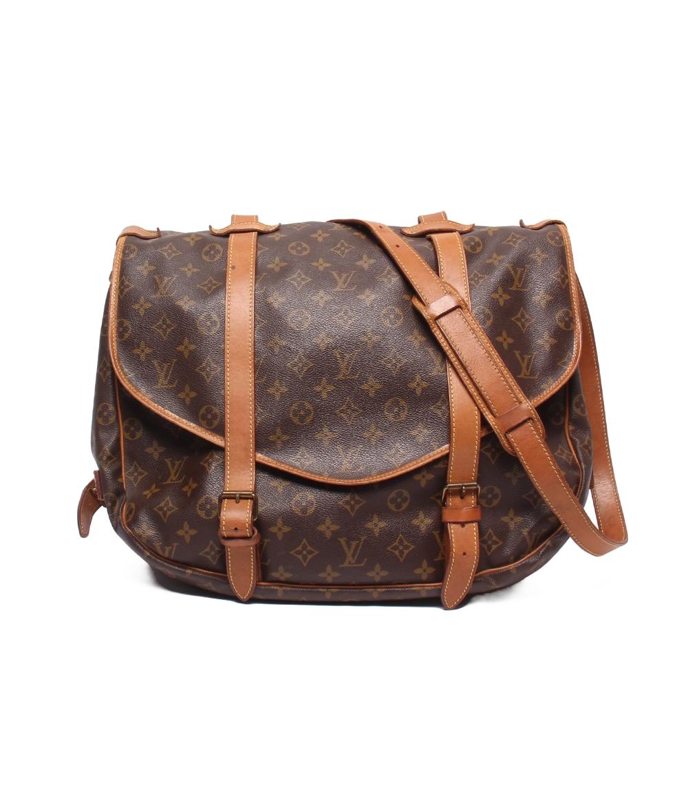 LOUIS VUITTON ショルダーバッグ 斜め掛け ソミュール43 モノグラム 