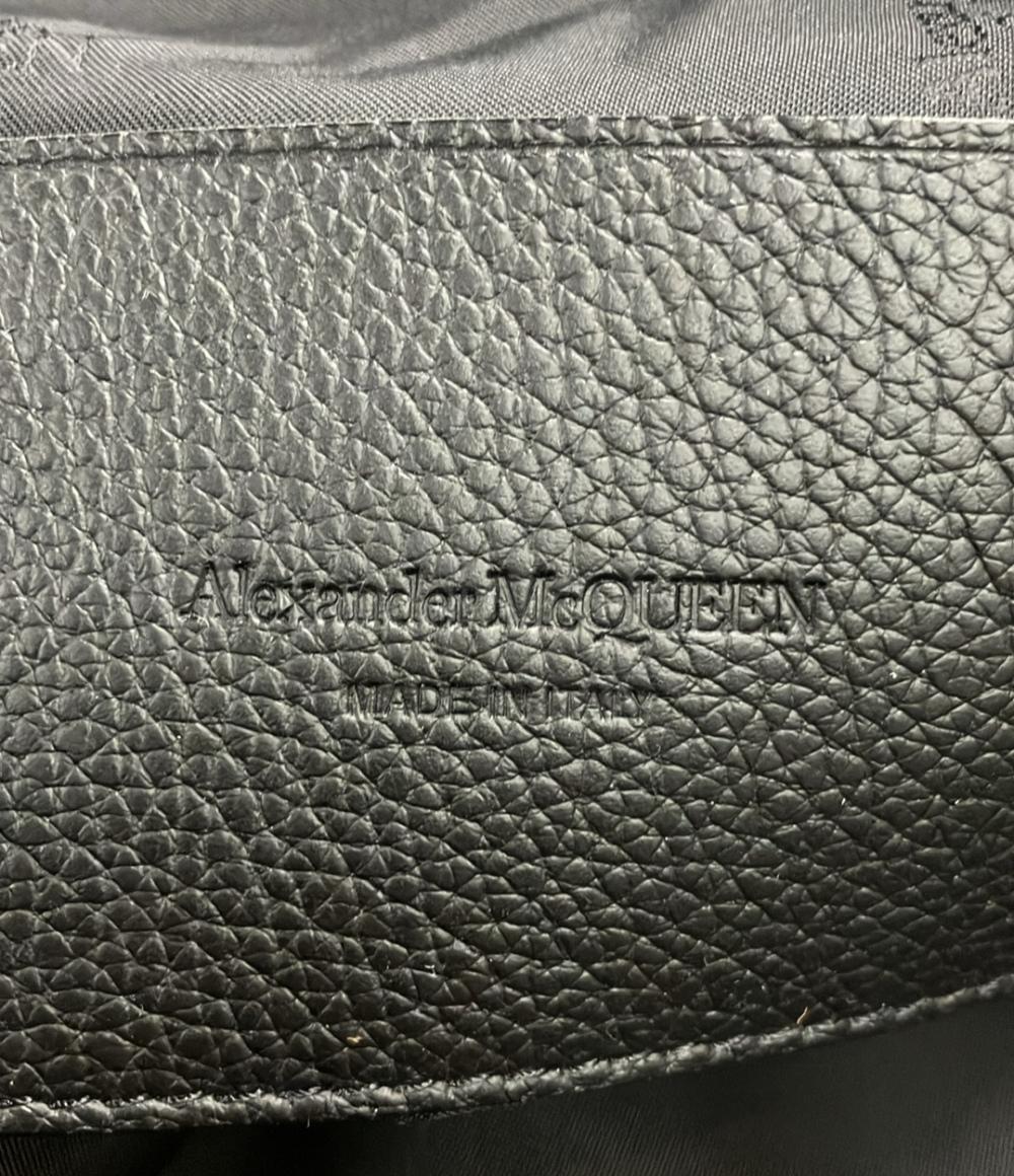 美品 Alexander McQueen トートバッグ デニム レザー メンズ アレキサンダーマックイーン
