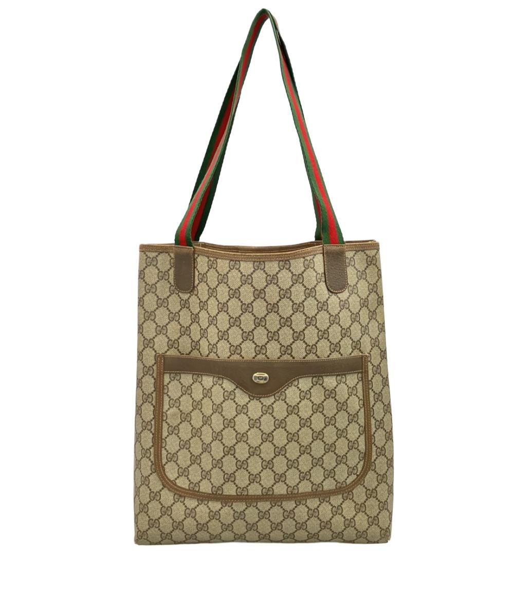 GUCCI トートバッグ ショルダーバッグ 肩掛け シェリーライン GG
