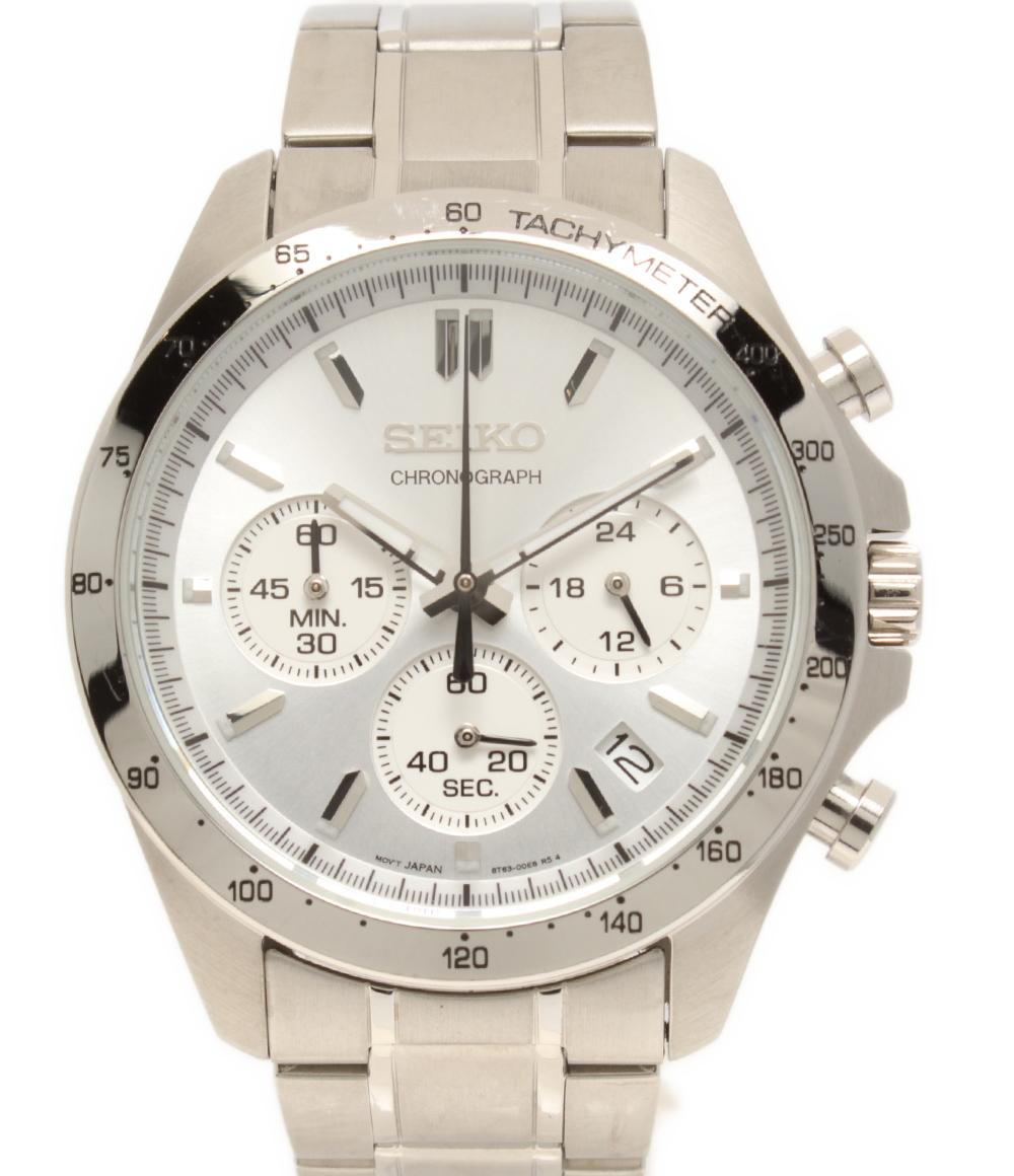 SEIKO 腕時計 スピリット クオーツ シルバー 8T63-00D0 メンズ