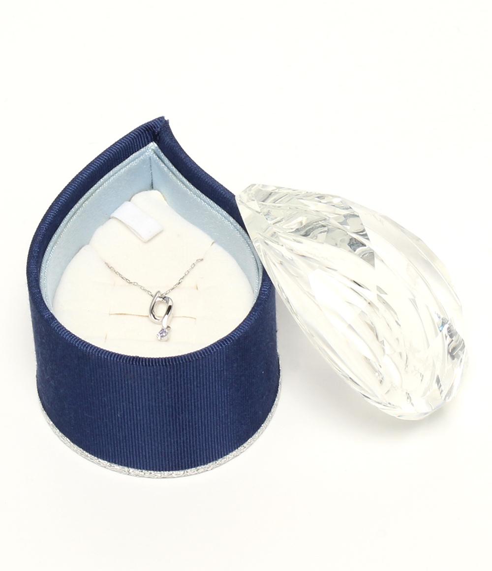 美品 ヨンドシー ネックレス K10 タンザナイト レディース 4℃